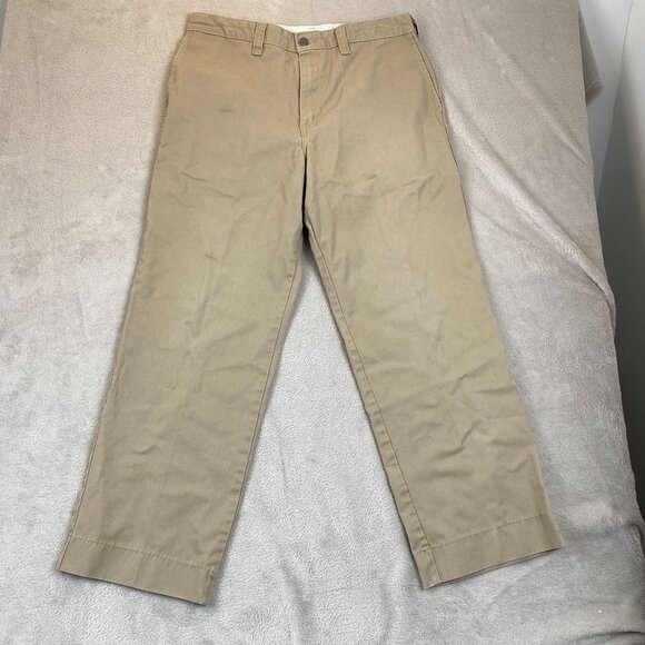 Dickies Mens Work Pants 34 Tan Blend Cotton/Polyester - Picture 12 of 13